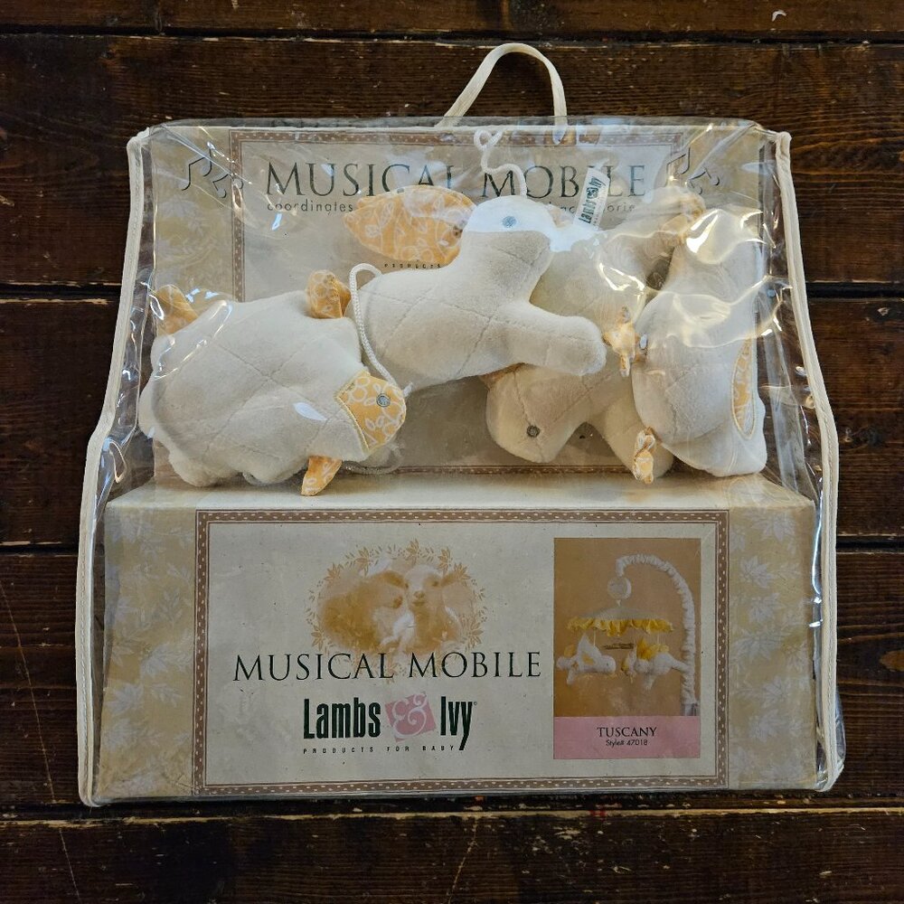 Lambs & Ivy Musical Mobile - Tuscany